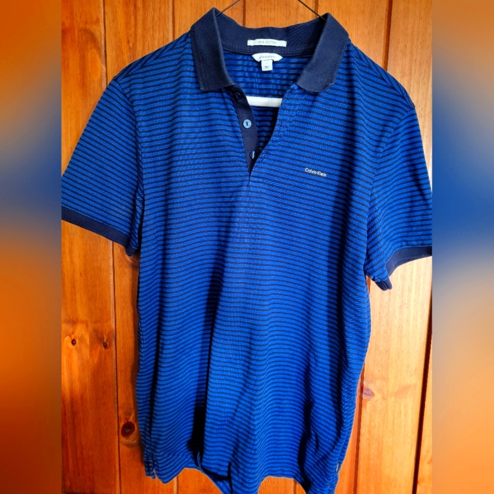 Calvin Klein Small Polo Shirt for Men.